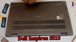 Dell Inspiron 5515 Ram Upgrade  Disassembly [upl. by Hanoy75]