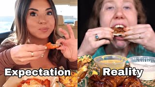 mukbang EXPECTATIONS vs REALITY [upl. by Melania88]