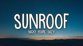 Nicky Youre dazy  Sunroof Lyrics [upl. by Erick]