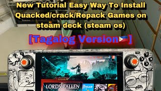 Direct DownloadInstallQuackedCrackRepack Games Steam Deck Os All The Way TAGALOG version [upl. by Otilrac]