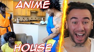 First Time Reaction to ANIME HOUSE RDCworld1 [upl. by Kalk999]