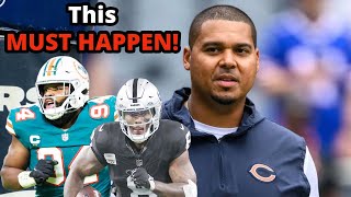 This MUST HAPPEN 👀 Chicago Bears MUST SIGN These Free Agents [upl. by Einon]