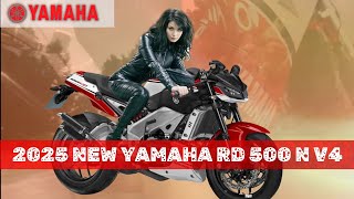 2025 NEW YAMAHA RD 500 N V4 INTRODUCED [upl. by Corsiglia]