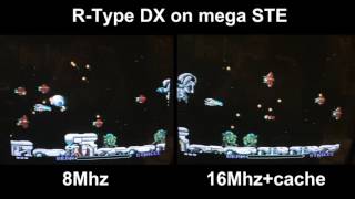 RType DX Atari STE running at 16Mhz [upl. by Stinky]