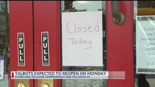 Talbots clothing store at The Marketplace temporarily closed but will reopen owner says [upl. by Okwu600]