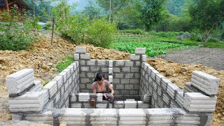 How to Build a 3 Chamber Septic Tank  Build and Improve Your Life Alone Part 4 [upl. by Myron]