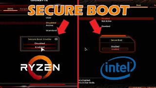 How to Enable Secure Boot on Gigabyte Motherboards  AMD and Intel  Convert MBR to GPT Windows 11 [upl. by Sam93]