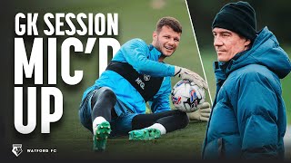 INTENSE Goalkeeper Training 🥵  Coach Mic’d Up 🎙️  Inside Access [upl. by Saks]