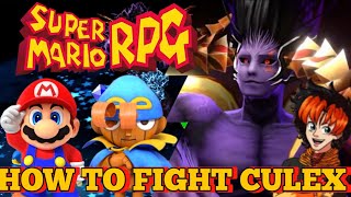 How to Fight Culex in Super Mario RPG Remake  How to Rematch Him [upl. by Aicnarf636]