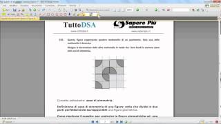 Prova Invalsi Terza Media  Soluzione Esercizio Asse di simmetria  Matematica  Video 5 [upl. by Seward873]