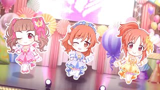 【2DMV】ぱ ぴ ぷ ぺ POP  虹色ドリーマー（荒木比奈、神谷奈緒、安部菜々） [upl. by Husch]