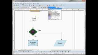 LibreOffice Draw 09 Line and Fill Area Part 2 [upl. by Akinat]