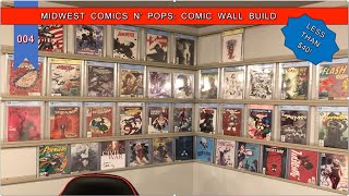 How to build a Comic Book Wall Display for Under 40 [upl. by Oitaroh]