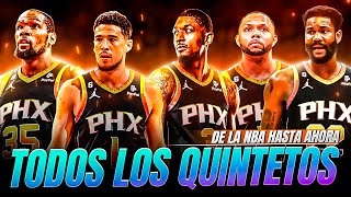 EL QUINTETO INICIAL DE LOS 30 EQUIPOS DE LA NBA [upl. by Pain]