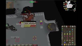 OSRS  Easy 80 Zammy with Bowfa kill example from fresh instance [upl. by Deedahs213]