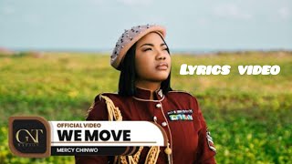 Mercy Chinwo  We Move Official Lyrics Video [upl. by Kcinom]