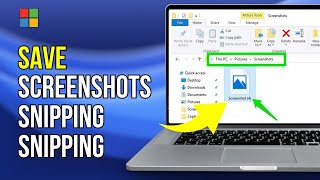 How To Automatically Save Screenshots on Windows in 2024  Updated Guide [upl. by Balfore]