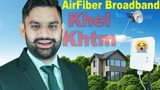 End Of AirFiber Broadband to Replace Satellite Broadband in India  Jio AirFiber  Airtel AirFiber [upl. by Streeto]