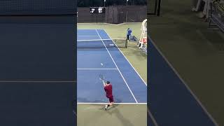 Was the dropper the right choice here tennis gators fsu ncaa collegetennis [upl. by Rechaba387]