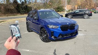 2024 BMW X3M Competition Start Up Exhaust Test Drive Walkaround POV and Review [upl. by Koetke]