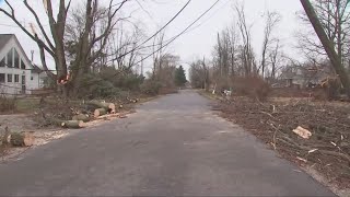 It was very scary Homes barns damaged during strong storms in Pataskala [upl. by Minne]