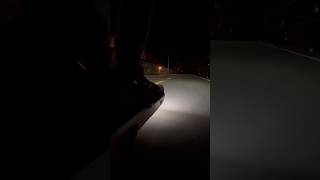 Onewheel Night Cruise lit up with the Petzl Swift RL Headlamp Petzl Onewheel shorts [upl. by Aleiram]