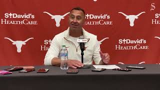 Steve Sarkisian commends Texas football after Quinn Ewers defense dominate Florida [upl. by Elohc835]