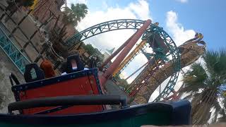 Cobras Curse On Ride POV  Busch Gardens Tampa Bay [upl. by Prem]