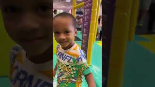 Chuck E Cheese Family Night Out chuckecheese trampoline trampolinezone chuckecheesepizza [upl. by Necaj]