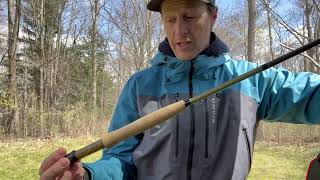 Fly Rod Review Orvis Superfine 76quot 3wt superfine series Glass fly rod [upl. by Luby841]