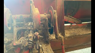 Rebuilding The Knotter Brake On The New Holland 68 Baler haybaler newholland [upl. by Yrekaz]