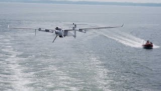 Taking Flight JUMP 20 Vertical TakeOff and Landing UAV Maritime Demo [upl. by Destinee451]