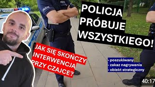 POLICJANCI PRÓBUJĄ OHYDNIE PODEJSC AUDYT OBYWATELSKI  ANALIZA [upl. by Eirena]