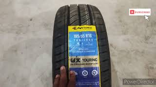 video tyre  JK Tyre  19555 R16 UX TOURING [upl. by Gauntlett678]