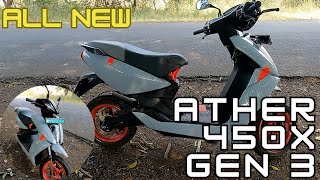 2023 Ather 450X Gen 3 Walkaround  Better Than Bajaj Chetak [upl. by Labotsirhc]