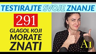 291 GLAGOL  SVI GLAGOLI ZA NIVO A1  ZNATE LI IH SVE [upl. by Taddeusz]