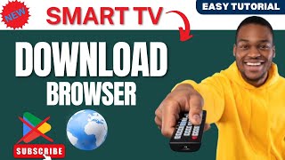 How To Download Browser on Smart TV 2024  How to Install Browser App on Smart TV [upl. by Chloe]