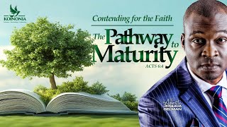 CONTENDING FOR THE FAITH THE PATHWAY TO MATURITY WITH APOSTLE JOSHUA SELMAN 20092024 [upl. by Eahsat530]