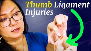 Thumb Ligament Injuries amp Evaluation [upl. by Esinel]