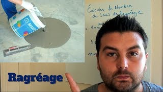 Comment calculer le nombre de sac de ragréage [upl. by Aynosal]