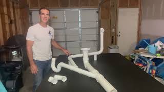 Plumbing a bathroom explained in 4 minutes You CAN do it diy plumbing [upl. by Mcilroy]