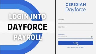 How To Login Dayforce Payroll [upl. by Barabbas]