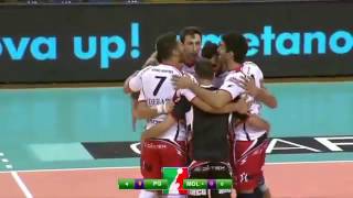 Fail by Ivan Zaytsev vs Molfetta [upl. by Ishii318]