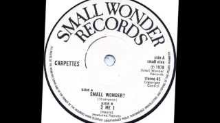 The Carpettes  Small Wonder UK Punkrock 1978 [upl. by Duwad]