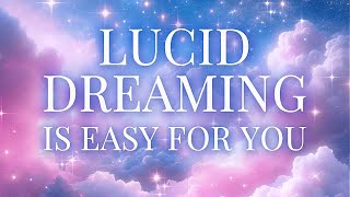 POV Youre a master lucid dreamer🌙 youform affirmation rampage to lucid dream easily every night [upl. by Kippy]