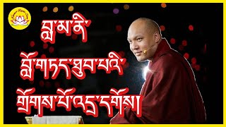 HH Karmapa’s teaching about Guru བླ་མ་དང་སློབ་མ། rumtekkarmaekhenpo karmapa ugyen Dorje tibettv [upl. by Lamahj]