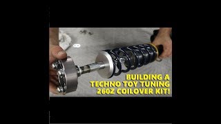 Building a Techno Toy Tuning Datsun 260Z coilover kit [upl. by Adlen690]