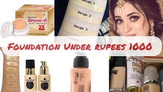 Affordable Best Full Coverage Foundations in Pakistan  Waterproof Foundation Under 1000 [upl. by Leonard]