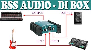 Why Use Audio DI Box II BSS Audio DI Box II How To Use DI Box II Operation Of BSS Audio DI Box II [upl. by Nylaf821]