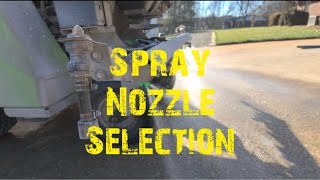 Lawn Care Spray Nozzle Selection For Grass [upl. by Anabel]